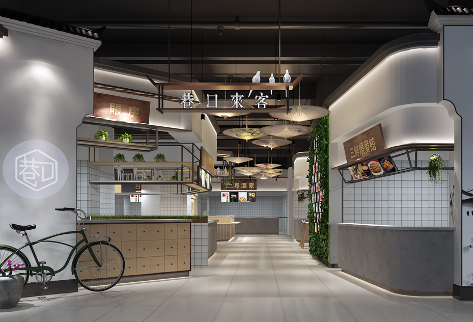 北京餐饮店面装修设计